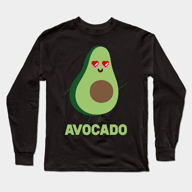 Avocado And Toast Matching Couple Shirt Long Sleeve T-Shirt by SusurrationStudio